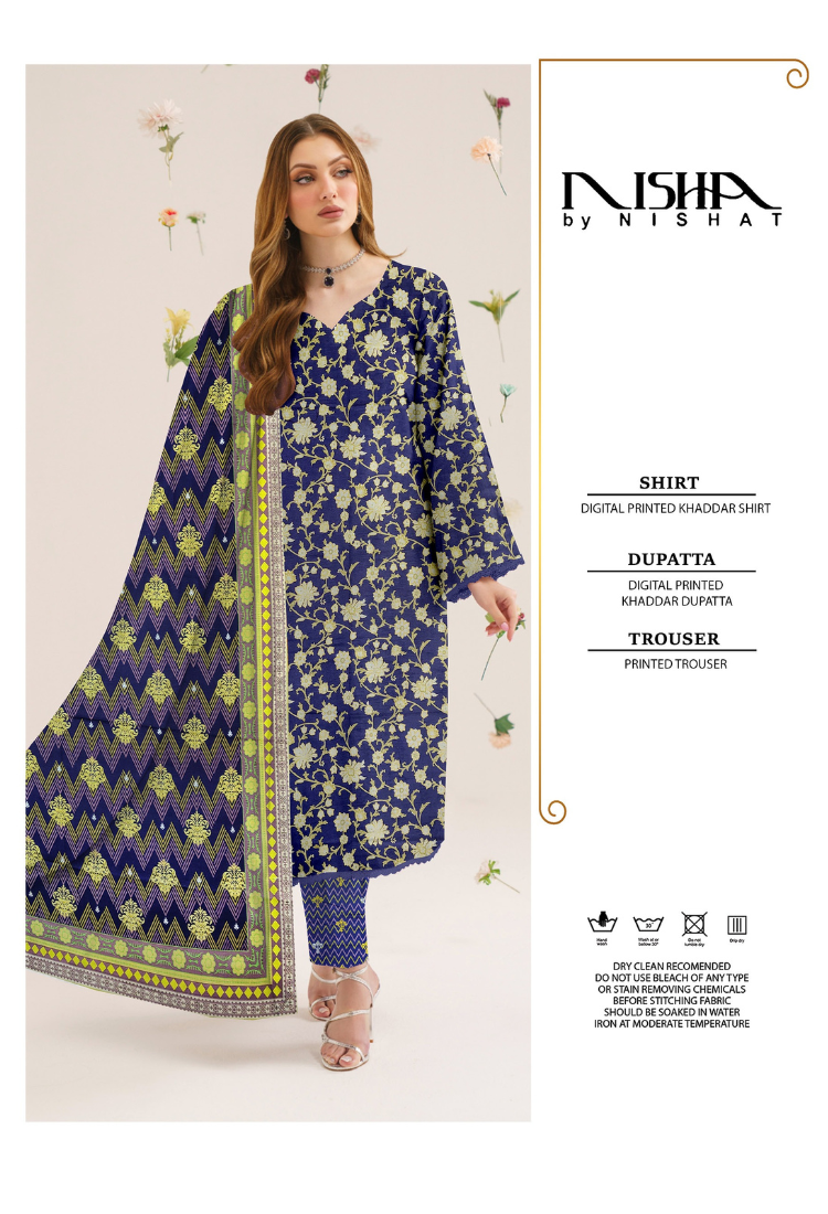 3 PC Nisha By Nishat N-6