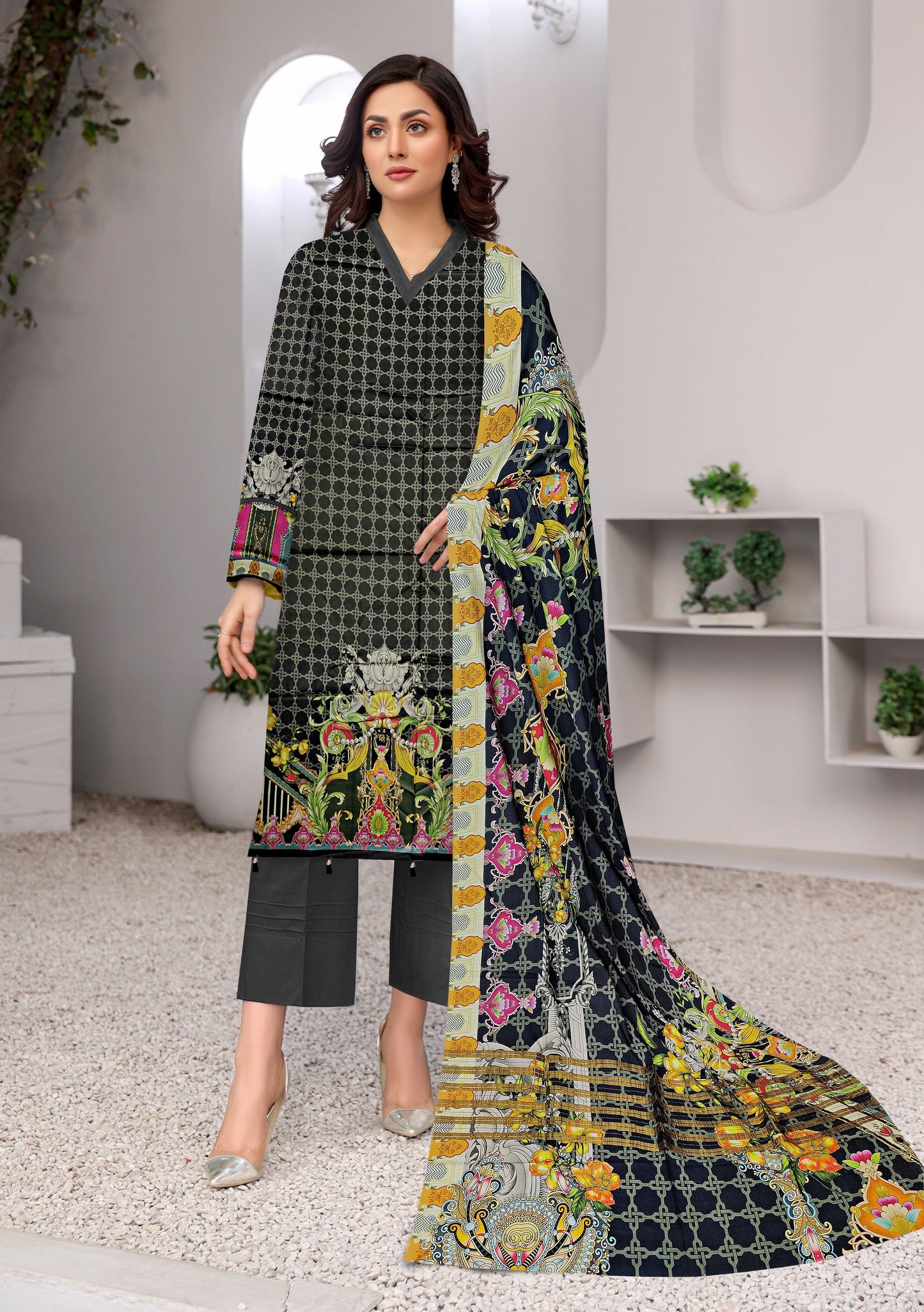 3piece Linen D-20