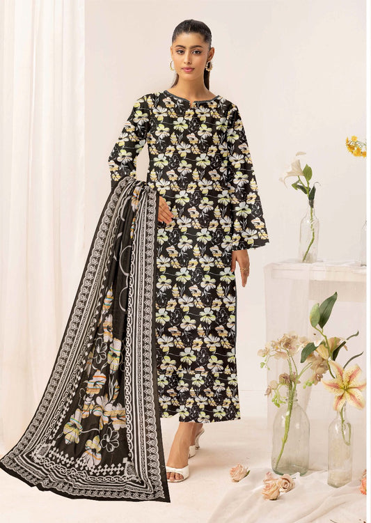 Baroque Digital printed lawn 3pcs