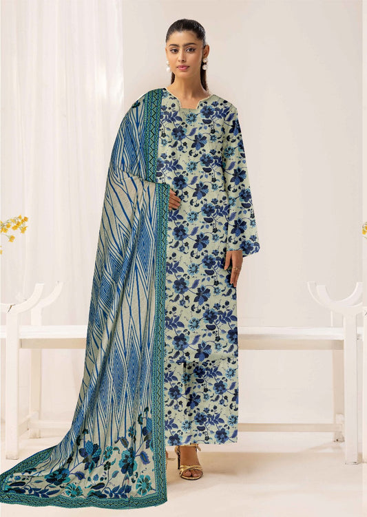 Baroque Digital printed lawn 3pcs