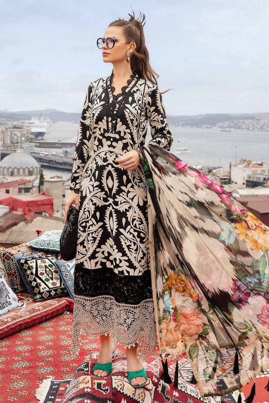 Maria B M print (Khadar 3 piece) N 10