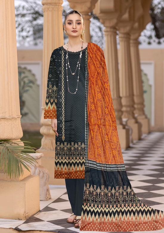 3 PC BAREEZE LAWN VOL 2 D7